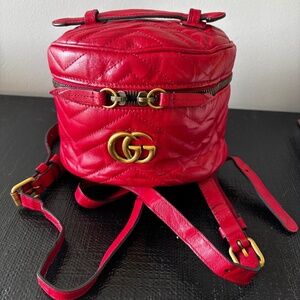 Gucci Mini Marmont Matelasse Backpack